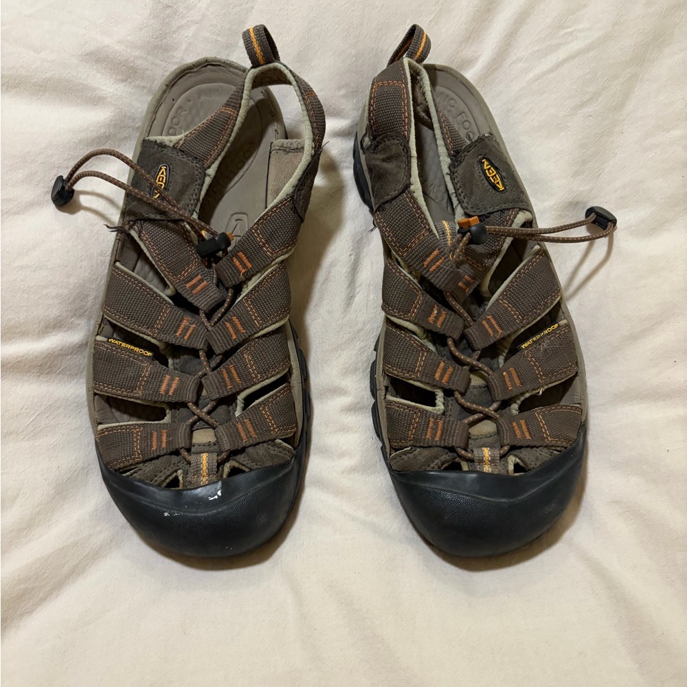 Keen Brown and Black Water Sandals
